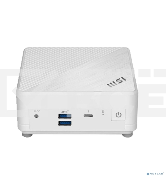 Неттоп MSI Cubi 5 1M-465BRU Core 3 100U (1.2) Graphics CR без ОС 2xGbitEth WiFi BT белый (936-B0A822-465)