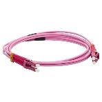 Патч-корд LANMASTER LAN-2LC-2LC/OM4-1.5 2x50/125 OM4 LC дуплекс-LC дуплекс 1.5м LSZH оранжевый, фото 1