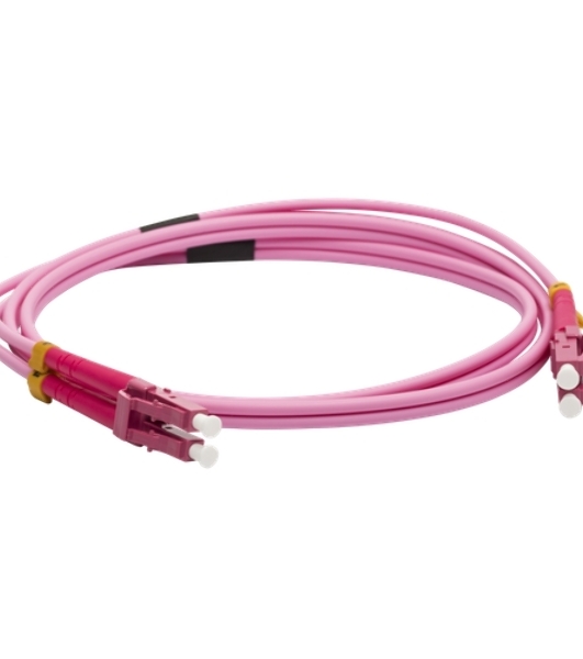 Патч-корд LANMASTER LAN-2LC-2LC/OM4-1.5 2x50/125 OM4 LC дуплекс-LC дуплекс 1.5м LSZH оранжевый