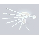 Потолочный светодиодный светильник Ambrella light FL6241 WH белый 135W 3000K-6400K 900*750*230 (ПДУ ИК), фото4