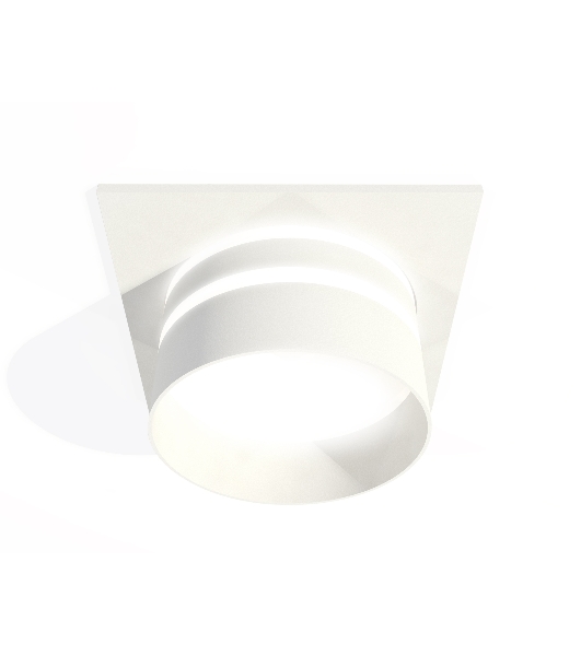Комплект встраиваемого светильника Ambrella light XC7631042 SWH/FR белый песок/белый матовый MR16 GU5.3 (C7631, N7141)