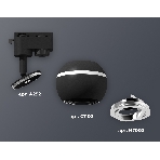 Светильник Ambrella light XT1102022 SBK/PSL черный песок/серебро полированное MR16 GU5.3 LED 3W 4200K (A2521, C1102, N7003), фото 1