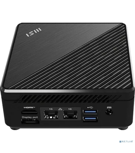 Неттоп MSI Cubi N ADL S-281XRU N100 (0.8) 8Gb SSD256Gb UHDG без ОС 2xGbitEth WiFi BT 65W черный (9S6-B0A921-281)