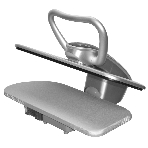 Гладильный пресс MIE Romeo 2 Silver, 2200Вт, фото4