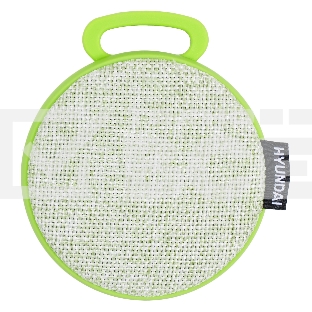 Колонка портативная Hyundai H-PAC130 светло-зеленый 3W 1.0 BT/3.5Jack/USB 10м 300mAh