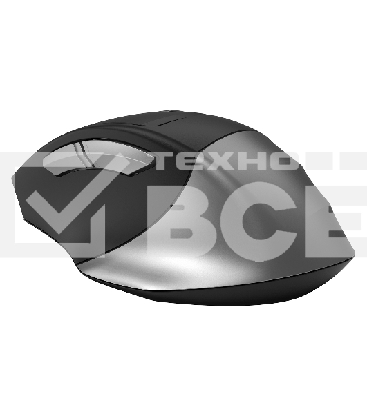 Мышь беспроводная A4Tech Fstyler FG35 серый/черный, 2000 dpi, радиоканал, USB, кнопки - 6