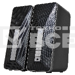 Колонки Oklick OK-130 2.0 черный BT портативные, фото 1