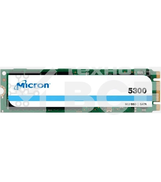 Накопитель SSD Crucial 5300 Pro, 1.92Tb, M.2 2280, SATA III, R/W 540/520