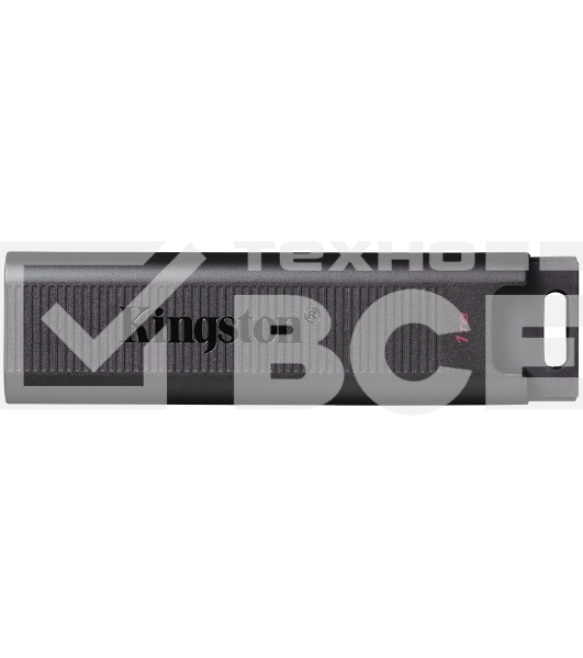 Флеш диск Kingston 1.0Tb DataTraveler Max <DTMAX/1TB>, USB3.2, up to 1000/900MBs черный