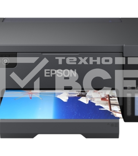 Принтер струйный Epson L8050 (C11CK37405/C11CK37402/C11CK37504/C11CK37507/C11CK37506), A4, цветное, печ. до 8 стр/мин., 1440 x 5760 dpi, USB, Wi-Fi