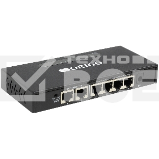 Неуправляемый 6-портовый PoE-коммутатор ORIGO OS1206P/A1A 10/100 Мбит/с