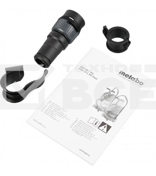 Пылесос строительный Metabo ASA 25 L PC 602014000 Пылесос {1250вт,розетка,ручн.очистка, бак 25л, вес 8.3 кг }