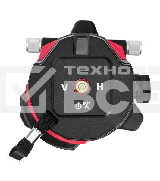 Лазерный уровень CRX-30G, 30 м, зеленый луч, батарейки, резьба 5/8
