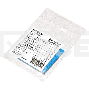 Термопрокладка ExeGate EPG-9WMK (30x30x2.0 mm, 8,5 Вт/ (м•К), теплопроводящая клейкая двухсторонняя)