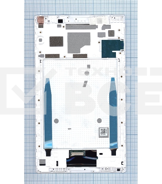 Модуль (матрица + тачскрин) для Lenovo Tab 4 TB-8504 белый с рамкой