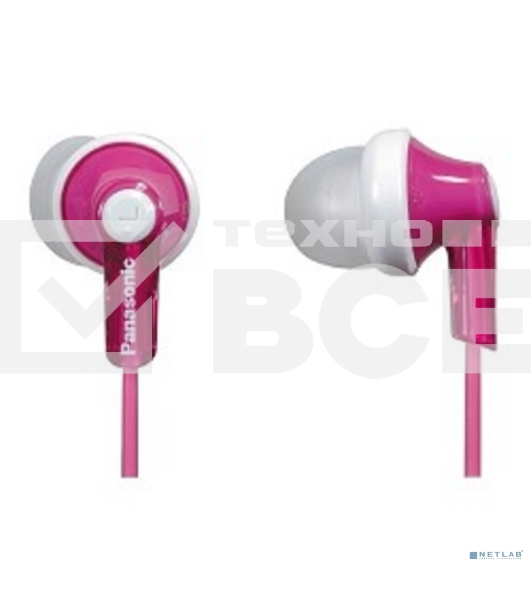 Наушники Panasonic RP-HJE118GUP розовый 1.1м