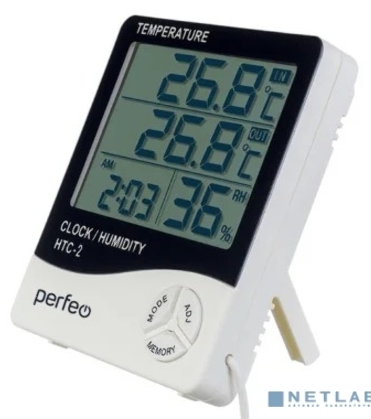 Часы-метеостанция Perfeo 'Matmo', (PF-HTC-2)