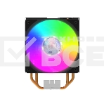 Кулер для процессора Cooler Master Hyper 212 LED Turbo ARGB черный, 120 мм, алюминий/медь, 1800 об/мин, 27 дБ, 4 pin, 160 Вт, 159 мм, фото2