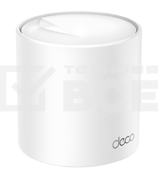 Бесшовный Mesh роутер AX3000 Whole Home Mesh Wi-Fi 6 UnitSPEED: 574 Mbps at 2.4 GHz + 2402 Mbps at 5 GHzSPEC: 2× Internal Antennas, 3× Gigabit Ports (WAN/LAN auto-sensing), 2 Streams and HE160 for 5GHzFEATURE: Deco App, Router/AP Mode, IPv6, IPTV, HomeShi