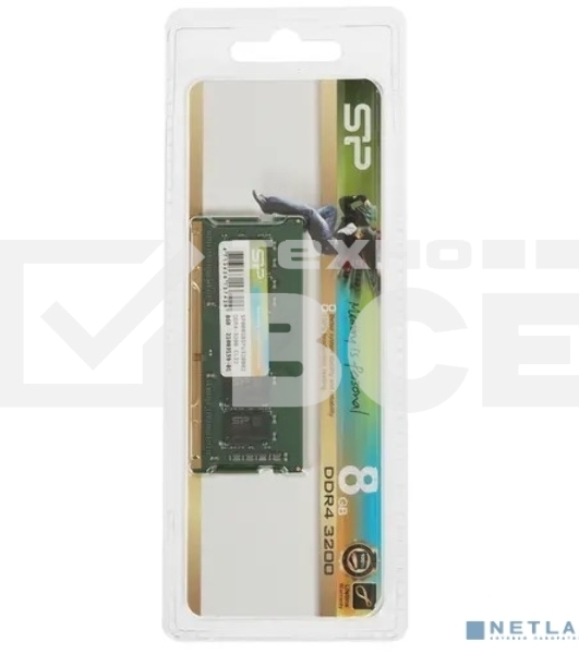 Оперативная память Silicon Power, DDR4, 8GB (1x8GB), 3200MHz, CL22, SO-DIMM