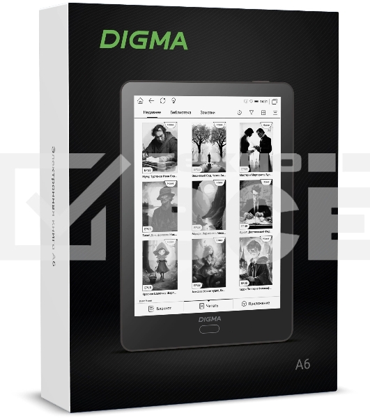 Электронная книга Digma A6 6