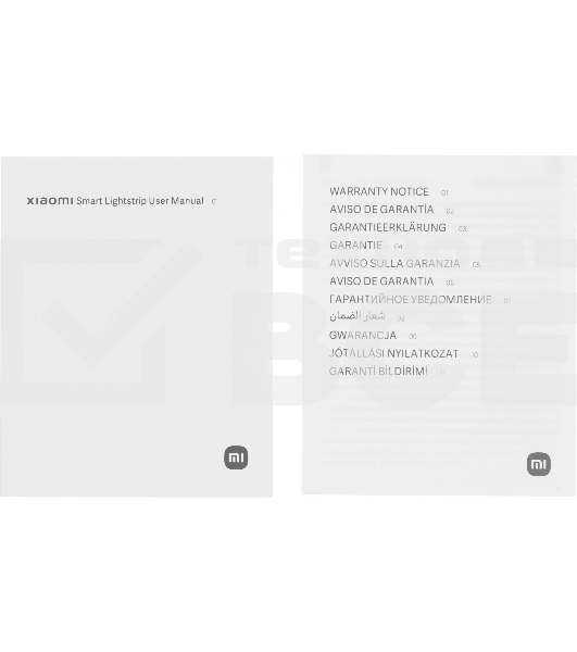 Лента светодиодная Xiaomi Smart Lightstrip EU 