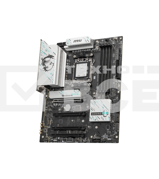 Материнская плата MSI B850 GAMING PLUS WIFI SocketAM5 AMD B850 4xDDR5 ATX AC`97 8ch(7.1) 5Gigabit RAID+DP
