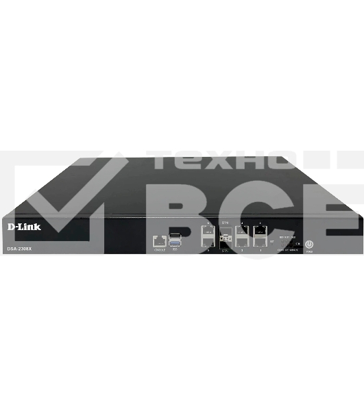 Маршрутизатор D-Link DSA-2308X/A1A, 6x1000Base-T, 2x10Gbase-X SFP+, 2xUSB ports, RJ45 Console