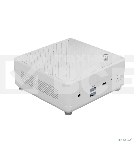 Неттоп MSI Cubi 5 1M-465BRU Core 3 100U (1.2) Graphics CR без ОС 2xGbitEth WiFi BT белый (936-B0A822-465)