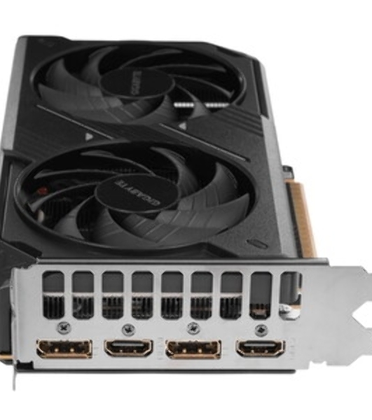 Видеокарта Gigabyte GeForce RTX 5050 Windforce OC, NVIDIA RTX 5050, 8 ГБ GDDR6, 128 бит, PCI-e 5.0, 1xHDMI, 2xDP, 2587 МГц