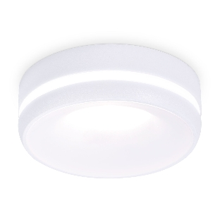 Светильник Ambrella light TN3333 SWH/FR белый песок/белый матовый GU5.3 D96*50