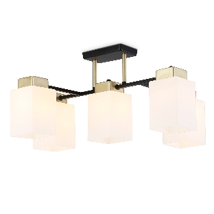 Светильник Ambrella light TR303048/5 BK/GD черный/золото E27/5 max 60W 540*480*270