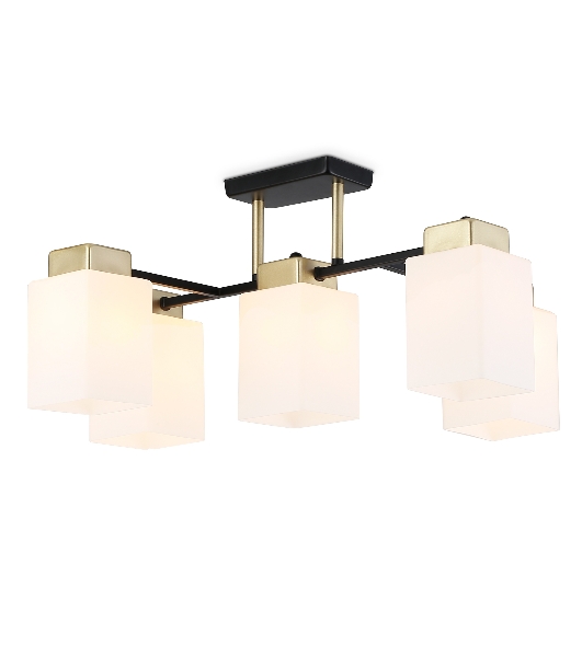 Светильник Ambrella light TR303048/5 BK/GD черный/золото E27/5 max 60W 540*480*270