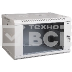 Шкаф ITK LINEA W 9U 600x600 мм дверь стекло, RAL7035, фото 1