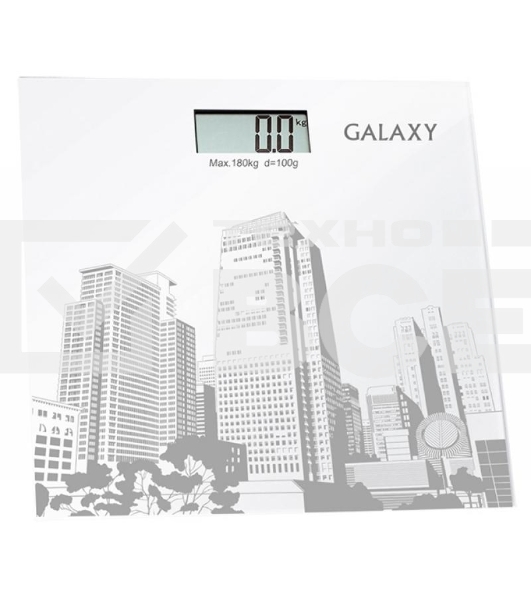 Весы напольные электронные Galaxy GL 4803 (макс.вес 180кг. ЖК дисплей с подсветкой,Цена деления 0,1кг.)