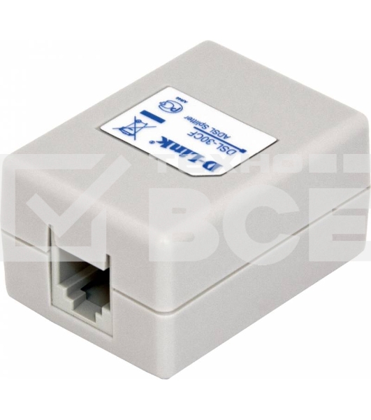 Сплиттер xDSL D-Link DSL-30CF/RS RJ-11 ADSL Annex A