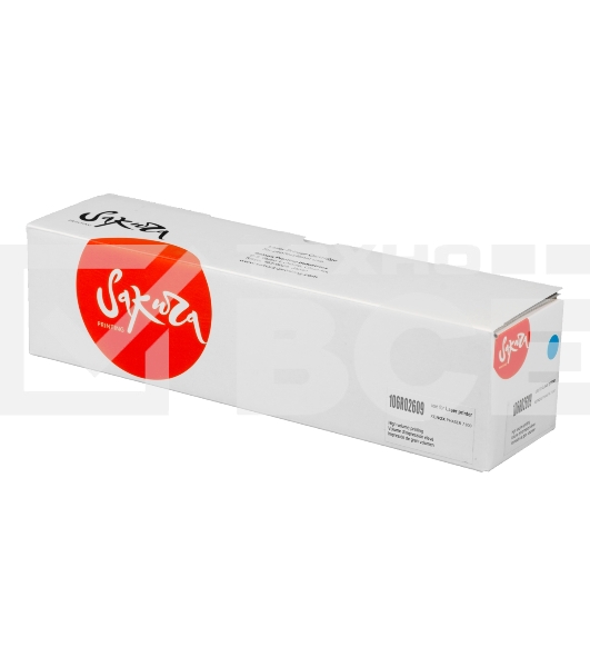 Картридж Sakura 106R02609 для Xerox Phaser 7100, голубой, 9 000 к. (в комплекте 2 шт., на 4 500 к. каждый)
