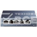 Коммутатор TP-Link SOHO TL-SG105 5-port Desktop Gigabit Switch, 5 10/100/1000M RJ45 ports, metal case, фото3