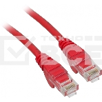 Кабель Патч-корд Lanmaster UTP LAN-PC45/U5E-2.0-RD вилка RJ-45-вилка RJ-45 кат.5е 2м красный LSZH (уп.:1шт), фото2
