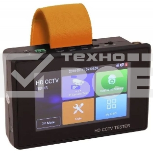 Универсальный наручный монитор-тестер Tezter TIP-H-4(Hand) AHD/CVI/TVI/CVBS и IP-видеосистем