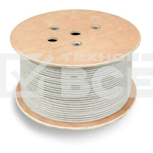 Кабель сетевой Buro UTP 4 пары cat6 solid 0.55мм Cu 305м серый