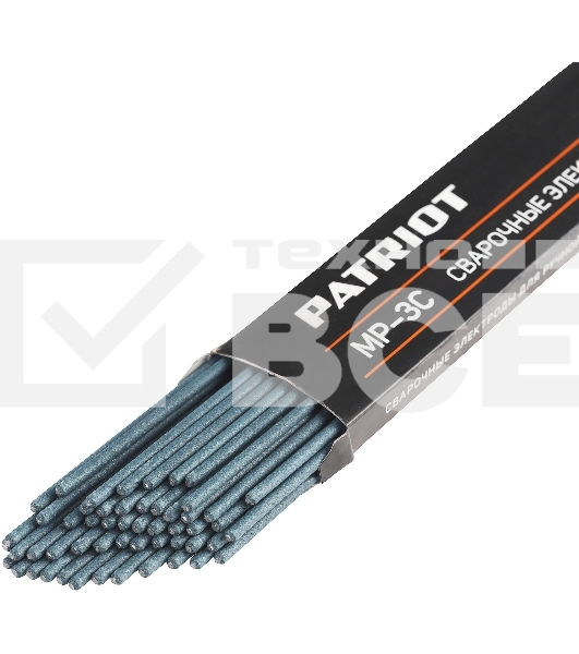 Электроды Patriot МР-3С D3мм L350мм 1050гр (605012005)