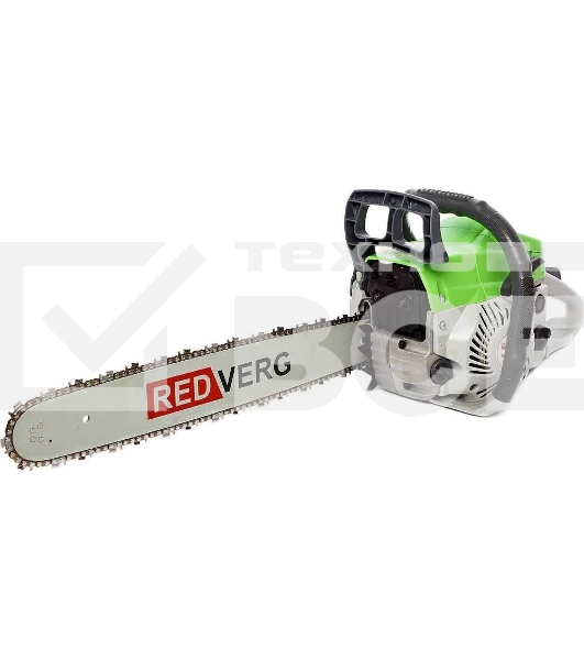 Бензопила RD-GC62-20. 2500Вт,3.00 л.с.,62,0см3, длина шины 50 см