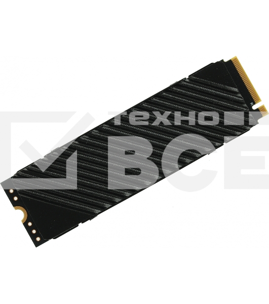 Накопитель SSD Digma Top G3, 1024Gb, PCIe 4.0 x4, M.2 2280, NVMe, R/W 7400/5500, с радиатором