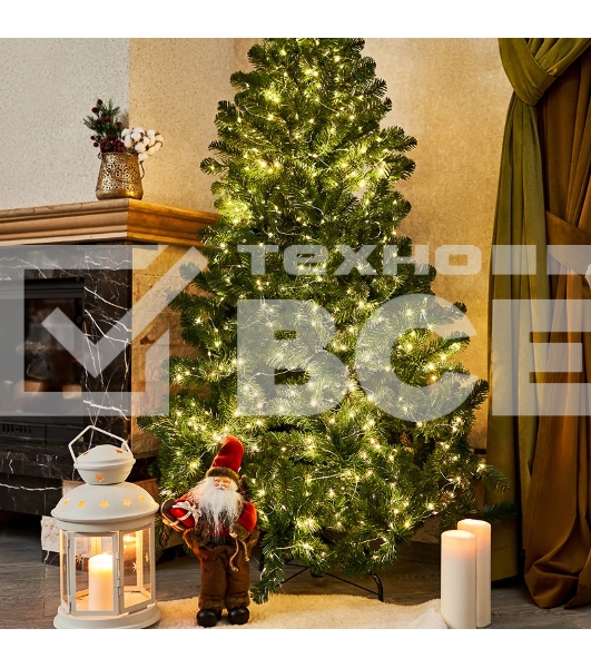 Гирлянда Neon-night Роса с трансформатором 100 м, 1000 LED, теплое белое свечение