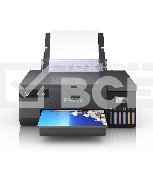 Принтер струйный Epson L8050 (C11CK37405/C11CK37402/C11CK37504/C11CK37507/C11CK37506), A4, цветное, печ. до 8 стр/мин., 1440 x 5760 dpi, USB, Wi-Fi