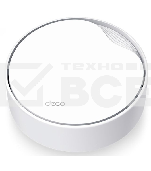 Бесшовный Mesh роутер TP-Link Deco X50-PoE(1-pack) AX3000 1000/2500BASE-T белый