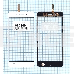 Сенсорное стекло (тачскрин) для Vivo Y55s, белое, фото4