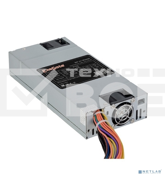 Серверный блок питания  450W Exegate <RM-1U-450ADS> APFC, универсальный  для 1U, 24pin/2x(4+4)pin, 4xSATA,3xIDE