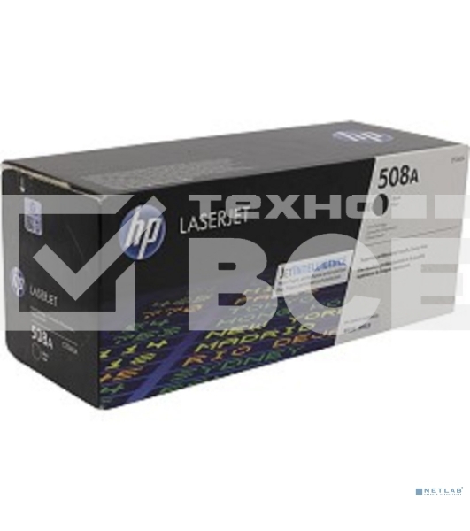 Тонер Картридж HP 508A CF360A черный для HP CLJ M552/M553 (6000стр.)